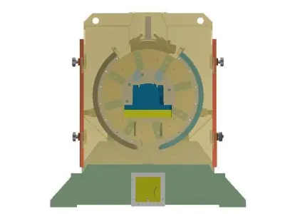 Mill for small wood parts 3D model