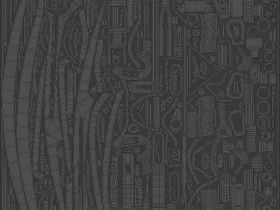 Cyberpunk Sword Low-poly 3D model purchase