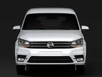 Volkswagen Caddy 2018 3D model
