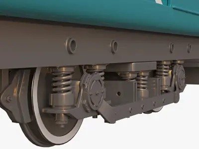 Subway Carriage 3D model