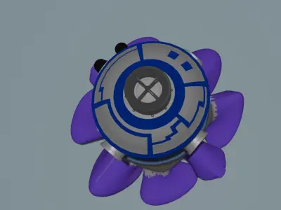 Futuristic SeaPod  3D model