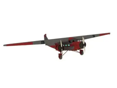 AIRCRAFT FA5INDY 3D model purchase