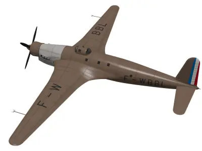 SNCAC NC3021 Belphegor 3D model