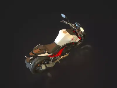 Base model Honda CB 750 Hornet 2023 3D model