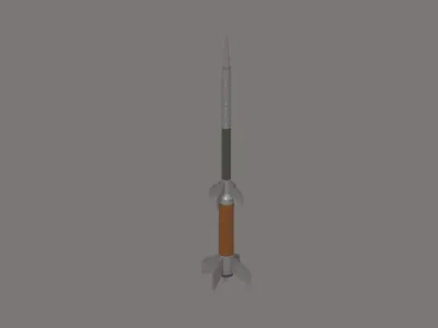Missile 3D model order