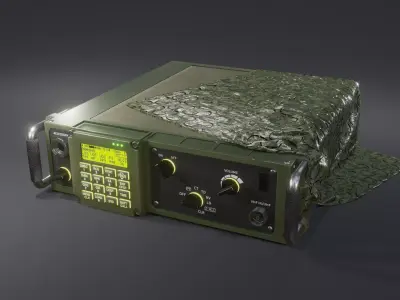 Military Radio 3D model