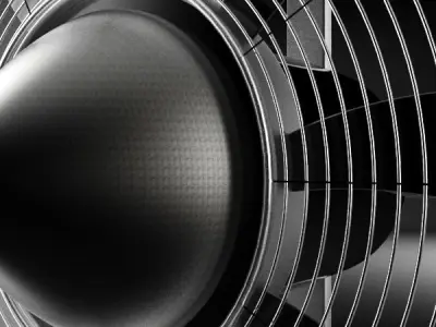 Industrial fan Free 3D print model