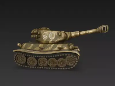 Metal Slug Tank 03 3D print model