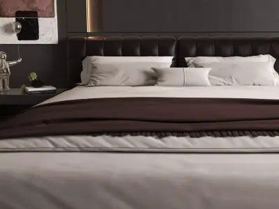 Bedroom interior 11 3D model