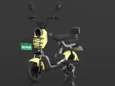 EOX Electric OSO Low-poly 3D model