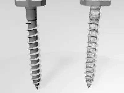 Drywall Screw 08 3D model