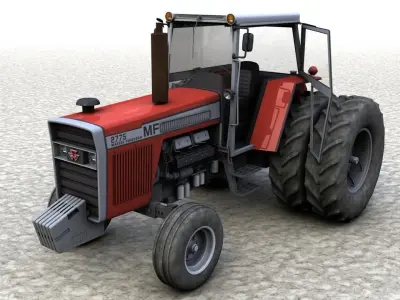 MASSEY FERGUSON 2775 Tractor 1978 3D model