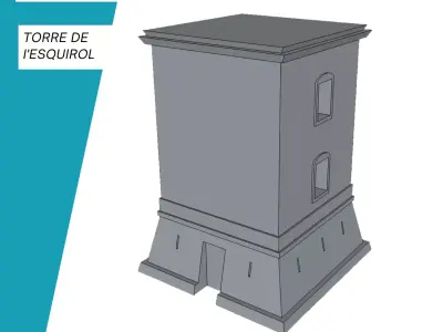 Torre de I Esquirol 3D print model