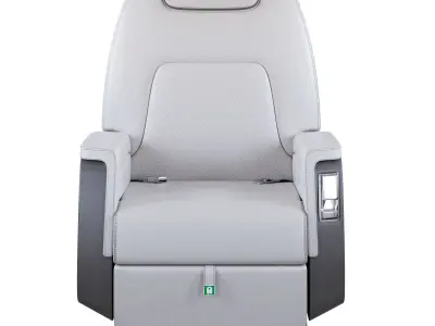 Jet seat 3D model  3D model