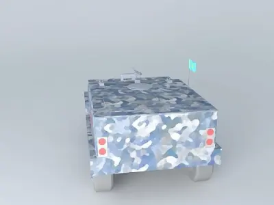 Sanytarnaya bronevyk Free 3D model