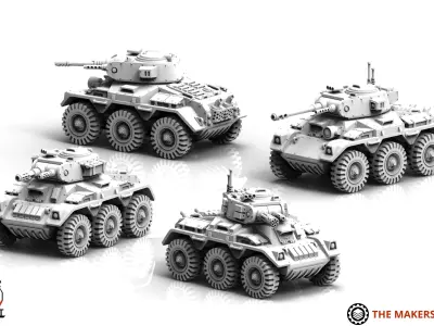 Universal Guard - AFV 3D print model