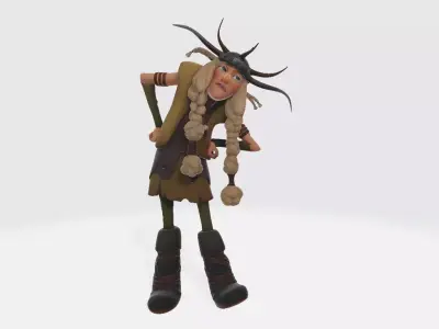How to Train Your Dragon Hot Head Pose 02 3D print model