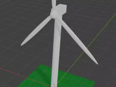 Windmill 3D model purchase