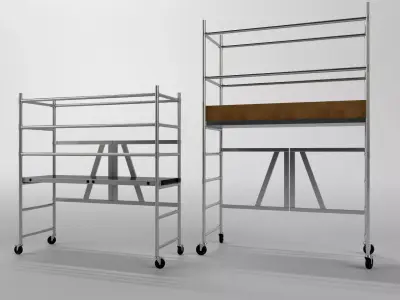 Scaffold tower 6 3D model