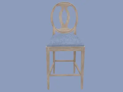 The chair 3D model