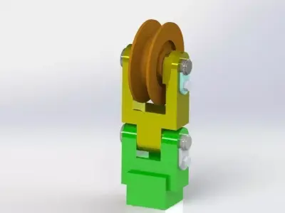 Pulley Free 3D model