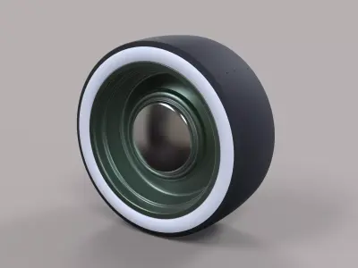 Sport wheel 4 3D model
