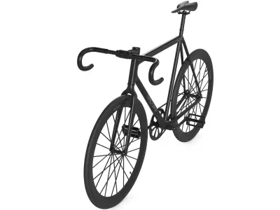 Track Bike 3D model