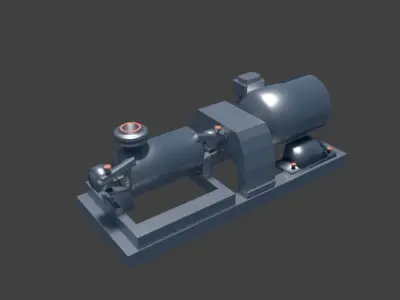 Water Pump 3D model buy