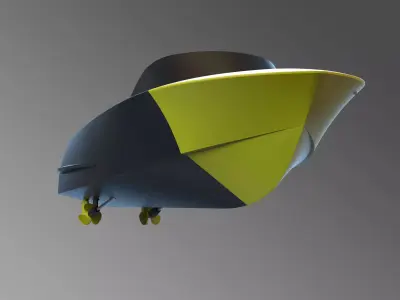 rc boat RIVA 3D print model