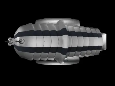 Creuss Dreadnaught 3D model