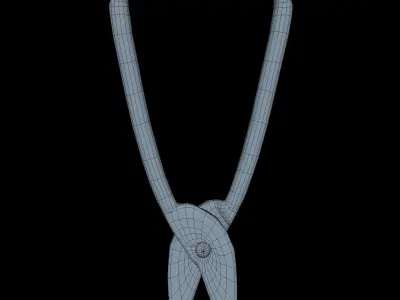 Wire Cutters Middle Poly 3D model