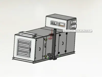 Air Handling Unit 3D model purchase
