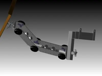 Motorola LapTop Vehicle Mount Free 3D model