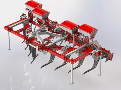 WG 0022 - Subsoiler 400 3D model