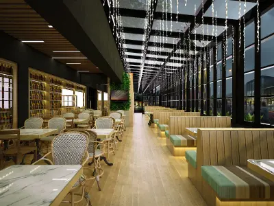 Liquor Cafe 3D model