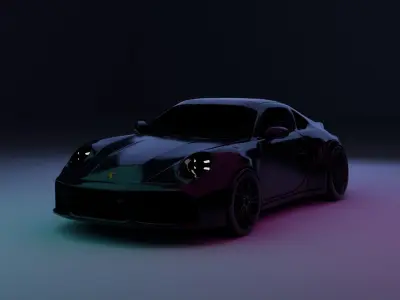Porsche 911 3D model purchase