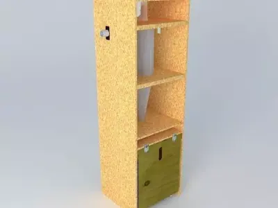 Dust Collector ShopNotes 2 13 vrs 2 3D model