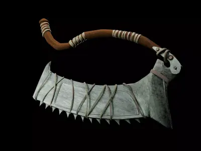 Saw Cleaver Free 3D model