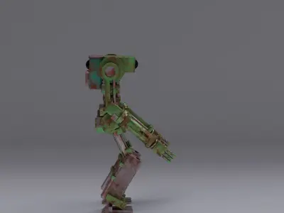 Robot 3D model 74