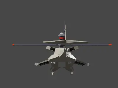 helicopter war 23 limit crush 2  3D model