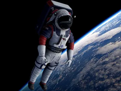 NASA 2024 xEMU Moon Spacesuit 3D model