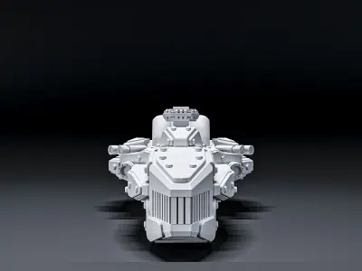 big iron 3D print model