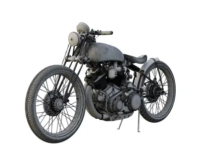 Jeff Decker 1952 vincent black 3D model