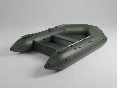 Fishing Boat 3D model 13