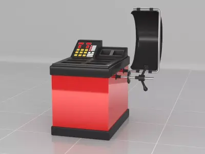 Dynamic wheel balancer   dynamic balancer   3D model