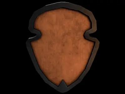 Shield 01 1192 1160 Free low-poly 3D model