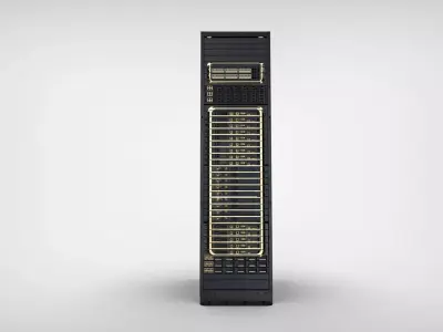 AI data center Server Rack Blackwell GB200 and 300 Realistic 3D 3D model