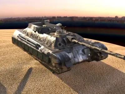 tank new face 3D model