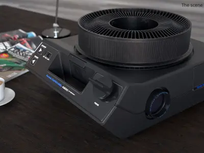  Kodak Carousel 4200 Slide Projector Black 