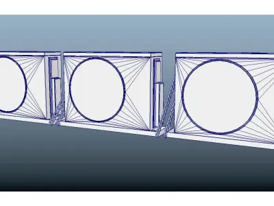 rooftop ac unit 3D model